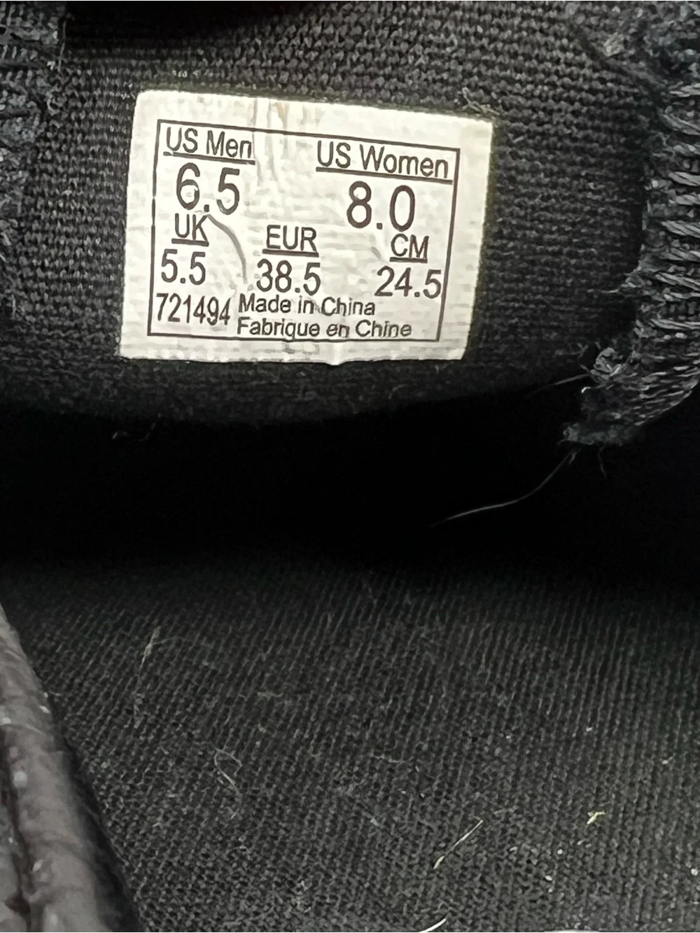 Vans Black Perforated Leather-Look Slip-On Sneakers